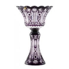 Caesar Crystal Váza Kendy, barva fialová, výška 455 mm