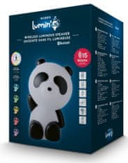 Bigben LED noční lampa BIGBEN Luminus s bezdrátovým bluetooth reproduktorem - Panda