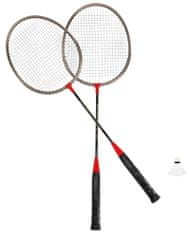 Spokey BADMNSET1 Sada na badminton - 2x raketa, košíček, obal