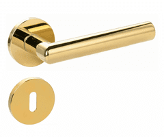 Infinity Line Ronda KRD O G00 zlatá - klika ke dveřím - pro pokojový klíč