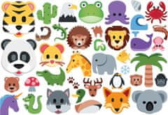 EuroGraphics Puzzle Emoji zvířátka 100 dílků