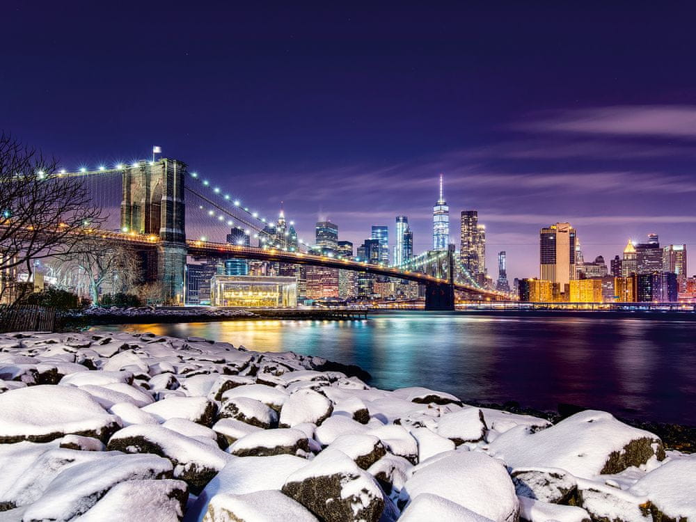 Ravensburger Zima v New Yorku 1500 dílků