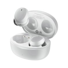 Greatstore Bezdrátová sluchátka TWS Bluetooth 5.2 vodotěsná IP55 Bowie E2 bílá