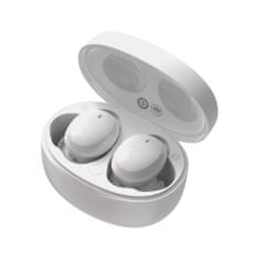 shumee Bezdrátová sluchátka TWS Bluetooth 5.2 vodotěsná IP55 Bowie E2 bílá