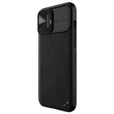 Nillkin CamShield Leather elegantní pouzdro na iPhone 13 Pro MAX 6.7" Elegant black