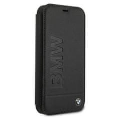 Bmw Knížkové pouzdro BMW BMFLBKP12SSLLBK iPhone 12 Mini 5.4" black book Signature