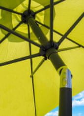 Linder Exclusiv Naklápěcí slunečník 300 cm Žlutozelený