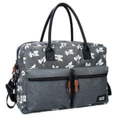 Vadobag Dámská cestovní a sportovní taška "Minnie Mouse" - šedá