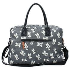 Vadobag Dámská cestovní a sportovní taška "Minnie Mouse" - šedá
