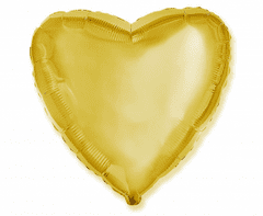 GoDan Fóliový balón 32" - Zlaté srdce