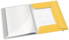 Leitz Katalogová kniha Cosy teplá žlutá