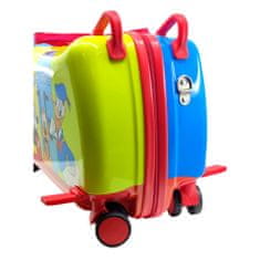 Eplusm Dětský cestovní kufr ABS na kolečkách Mickey Mouse and friends