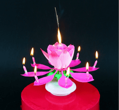 GoDan Hrající dortová svíčka - růžová