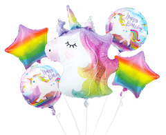 GoDan Balónová kytice Unicorn Happy Birthday