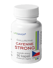 LifesaveR ChilliActive Cayenne STRONG 90 kapslí