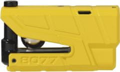 Abus kotoučový zámek GRANIT DETECTO X Plus 8077 Alarmový žlutý