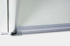 Arttec Dvoukřídlé sprchové dveře do niky COMFORT F 2 čiré sklo 108 - 113 x 195 cm