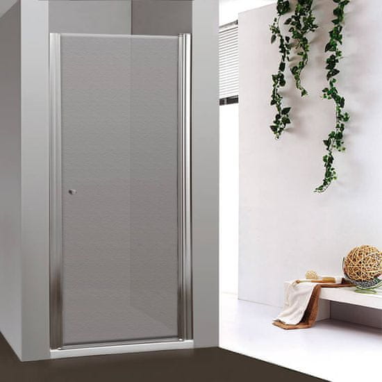 Arttec Jednokřídlé sprchové dveře do niky MOON 95 - 100 cm grape sklo