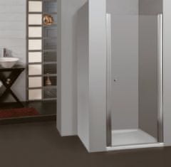 eoshop Jednokřídlé sprchové dveře do niky MOON 90 - 95 cm čiré sklo