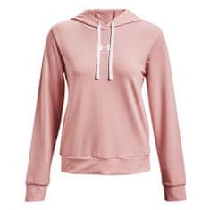 Under Armour Rival Terry Hoodie-PNK, Rival Terry Hoodie-PNK | 1369855-676 | LG