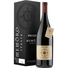 Piccini Víno Memoro Rosso Magnum 1,5l dárková kazeta, Piccini