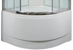 Arttec CALYPSO 90 x 90 cm - Termo sprchový box model 6 grape sklo
