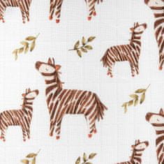 BOCIOLAND Bambusová plenka 30x30 zebra