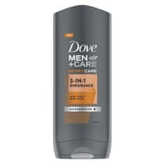 Dove Men+Care SportCare Endurance+Comfort sprchový gel na tělo, tvář a vlasy pro muže 400ml