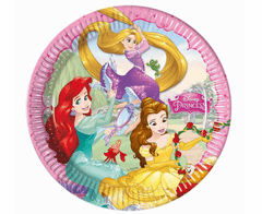 Procos Papírové talíře Disney Princess - 8 ks / 23 cm
