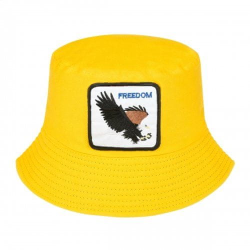Versoli Univerzální oboustranný klobouk Freedom žlutý