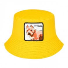 Versoli Univerzální oboustranný klobouk Pitbull žlutý