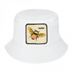 Versoli Univerzální oboustranný klobouk Včela bílý