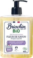 Briochin Fleur de savon Tekuté mýdlo na ruce - levandule a rozmarýn, 400ml
