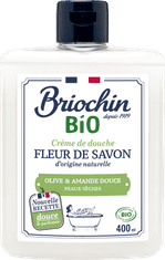 Briochin Fleur de savon Sprchový gel - olivový olej a sladká mandle, 400ml