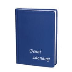 Tiskárny Hořovice Denní záznamy A6 PVC modré - zo1021-02