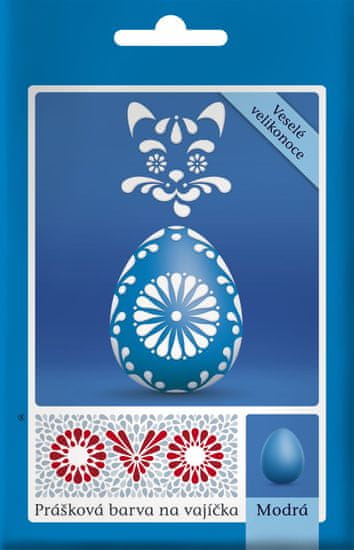 OVO Barva na vajíčka prášková modrá