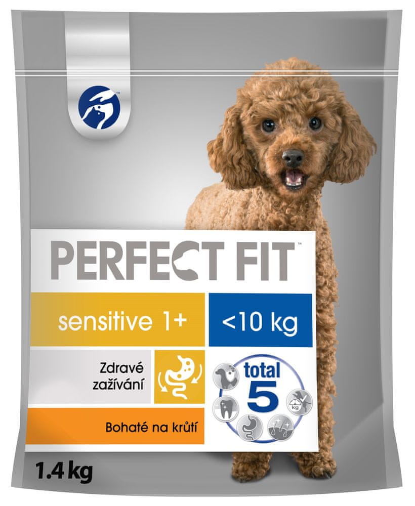 Perfect fit granule kuřecí pro dospělé psy malých plemen 1,4 kg