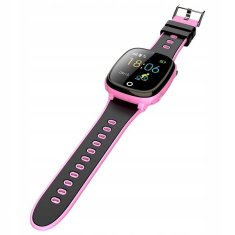 Farrot Dětské chytré hodinky HW11 s GPS lokátorem s možností volání, 2G, SIM volá, růžové