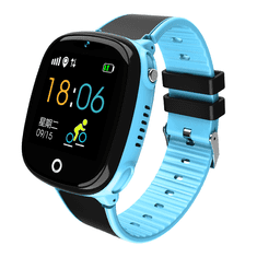 Farrot Dětské chytré hodinky HW11 s GPS lokátorem s možností volání, 2G, SIM volá, modrý