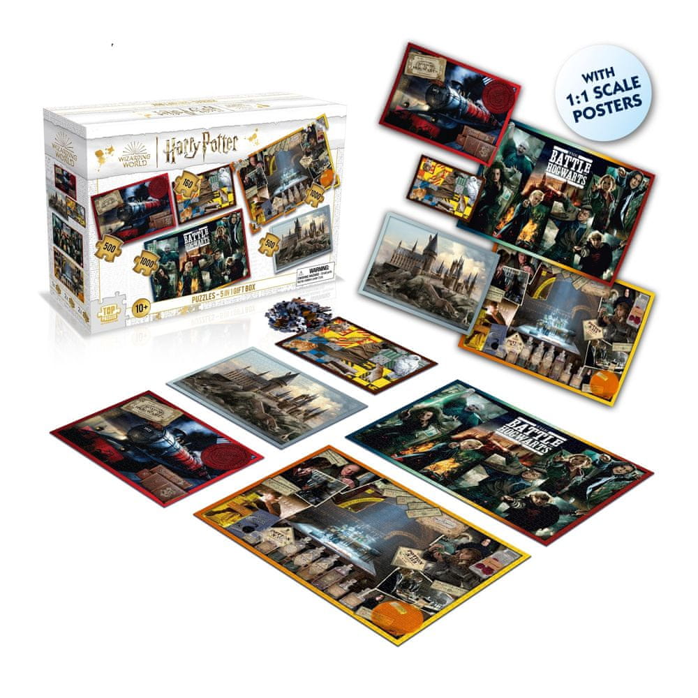 Winning Moves Puzzle Harry Potter 5in1