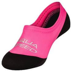 Aqua Speed Neo dětské neoprenové ponožky růžová Velikost (obuv): 22/23