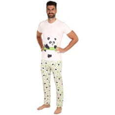 Dedoles Veselé pánské pyžamo Panda a bambus (D-M-SW-MP-C-C-1443) - velikost XL