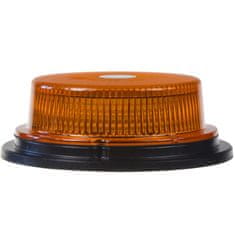 Aroso Maják LED diodový - oranžový / 12-24V / 18x 1W LED / magnetické uchycení / ECE R10