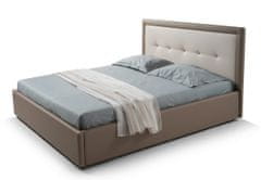 ATAN Čalouněná postel 160x200 GRISI béžová