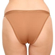 Calvin Klein Dámské kalhotky hnědé (QF6760E-BO8) - velikost M