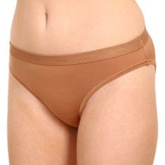 Calvin Klein Dámské kalhotky hnědé (QF6761E-BO8) - velikost XL