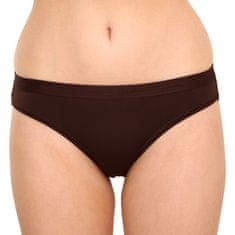 Calvin Klein Dámské kalhotky tmavě hnědé (QF6761E-BCK) - velikost S