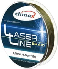 Climax šnůra 135m - Laser Braid 0,04mm 6vlaken