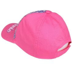 Růžová baseballová čepice s potiskem MINNIE MOUSE, 52cm