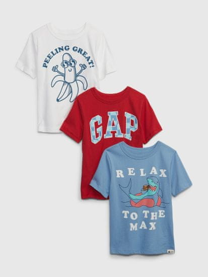 Gap Dětská trička organic, 3 ks